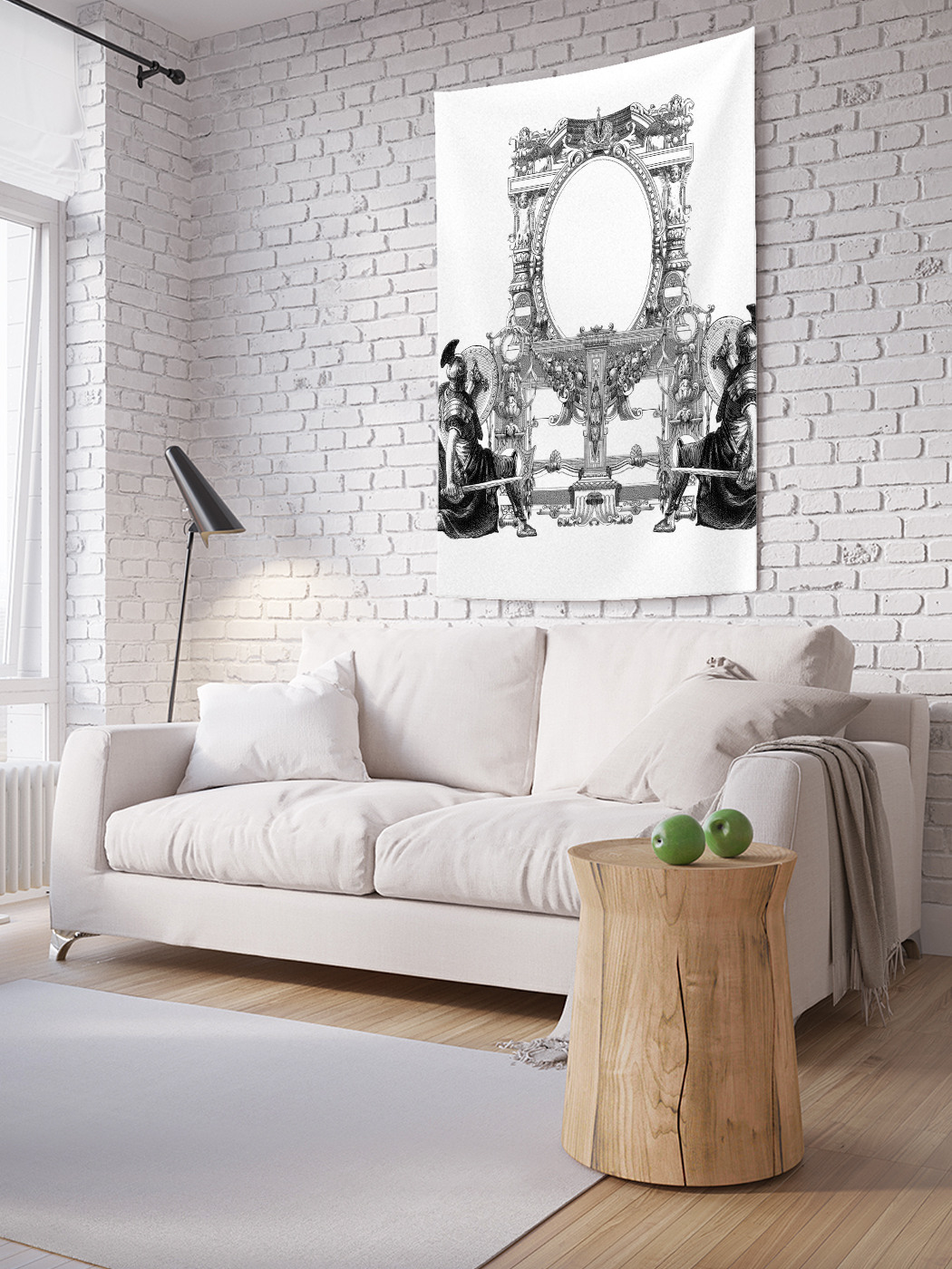 

Вертикальное фотопанно на стену JoyArty Защитное место 150x200 см, Защитное место