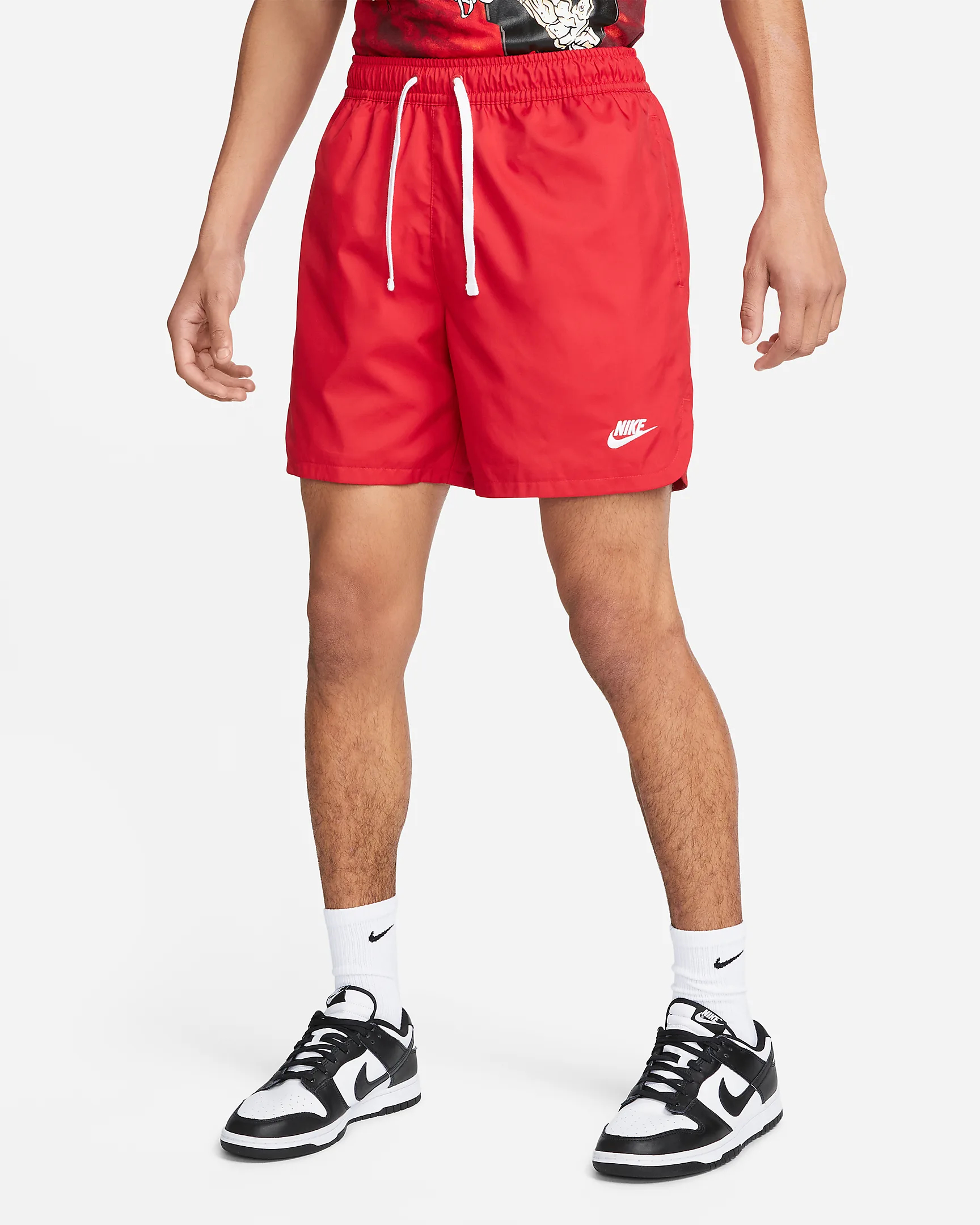 Спортивные шорты мужские Nike Spe Wvn Lnd Flow Short DM6829-657 красные XL