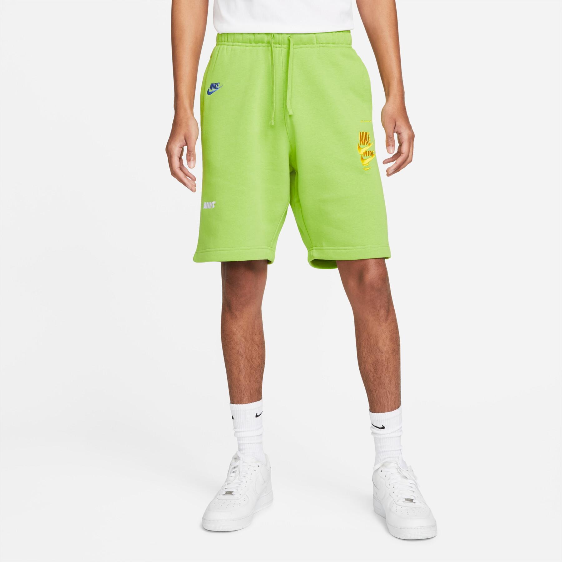 Спортивные шорты мужские Nike Spe+ Ft Short Mfta DM6877-332 зеленые XL