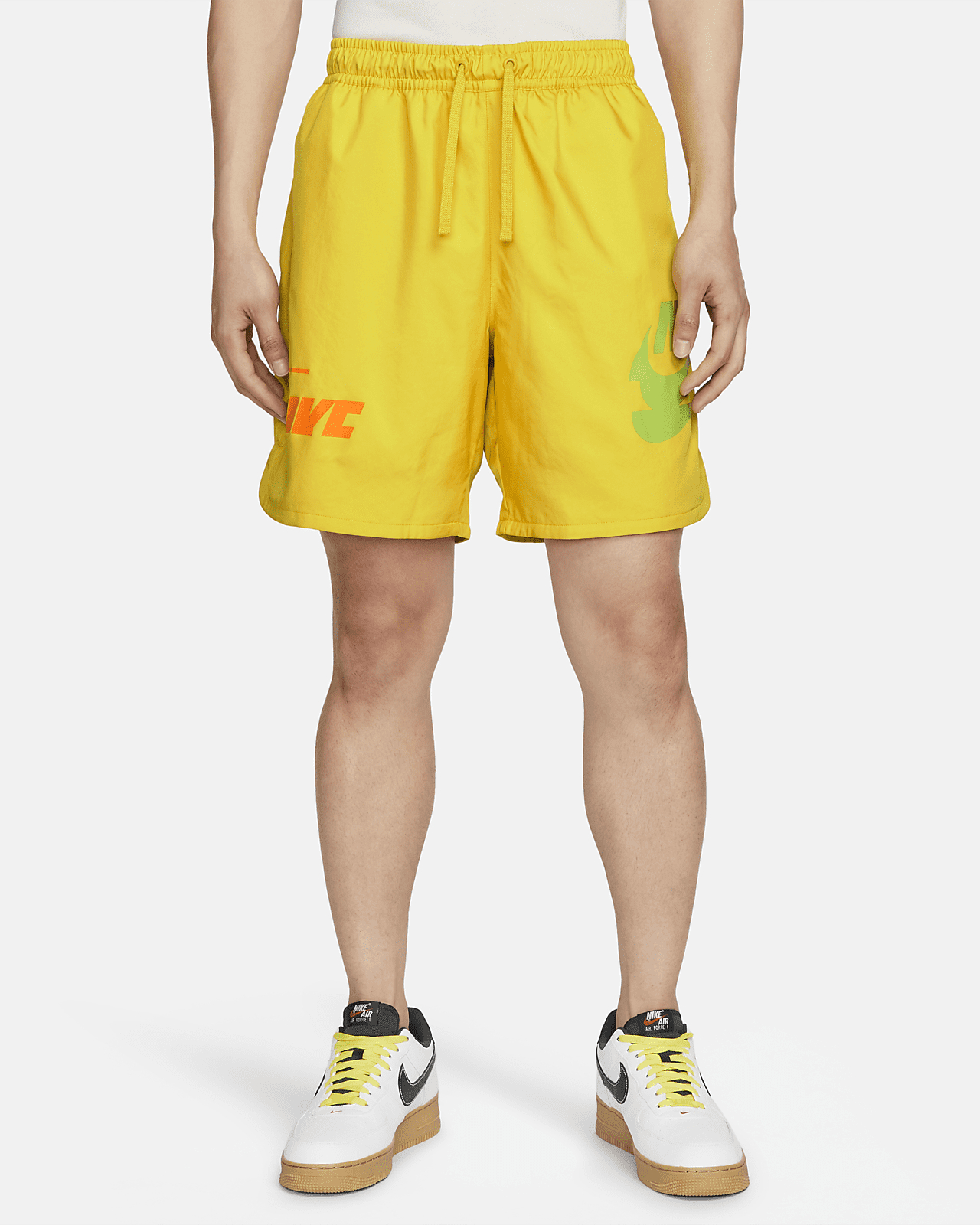 Спортивные шорты мужские Nike Spe+ Wvn Short Mfta DM6879-709 желтые M