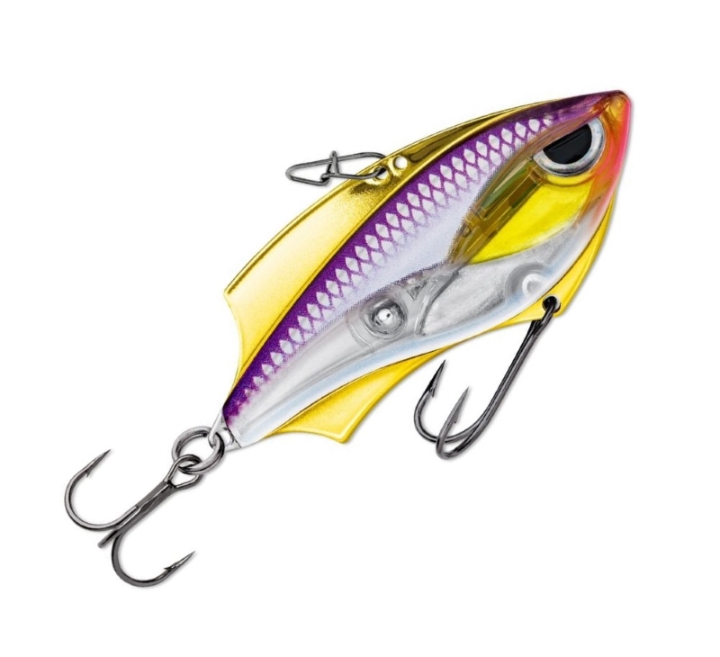 

Воблер Rapala Rap-V Blade 10 г, 50 мм, PD, 1 шт., Желтый;фиолетовый, RVB05-PD