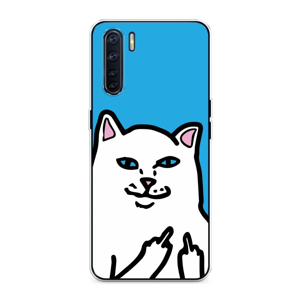 

Чехол Awog на Oppo A91 "Кот жесть", Разноцветный, 254250-9