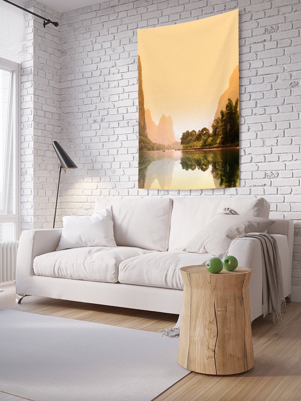 

Вертикальное фотопанно на стену JoyArty Речная прогулка 150x200 см, Речная прогулка