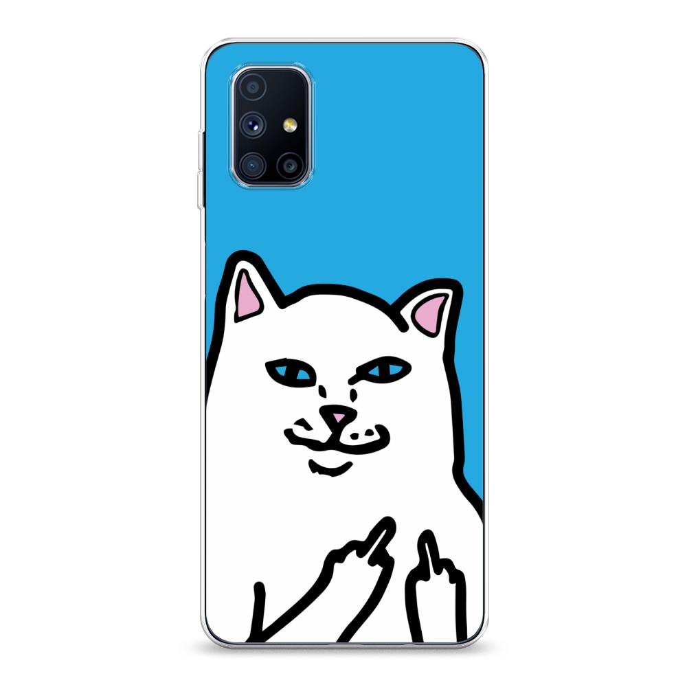 

Чехол Awog на Samsung Galaxy M51 / Самсунг M51 "Кот жесть", Разноцветный, 2101550-9
