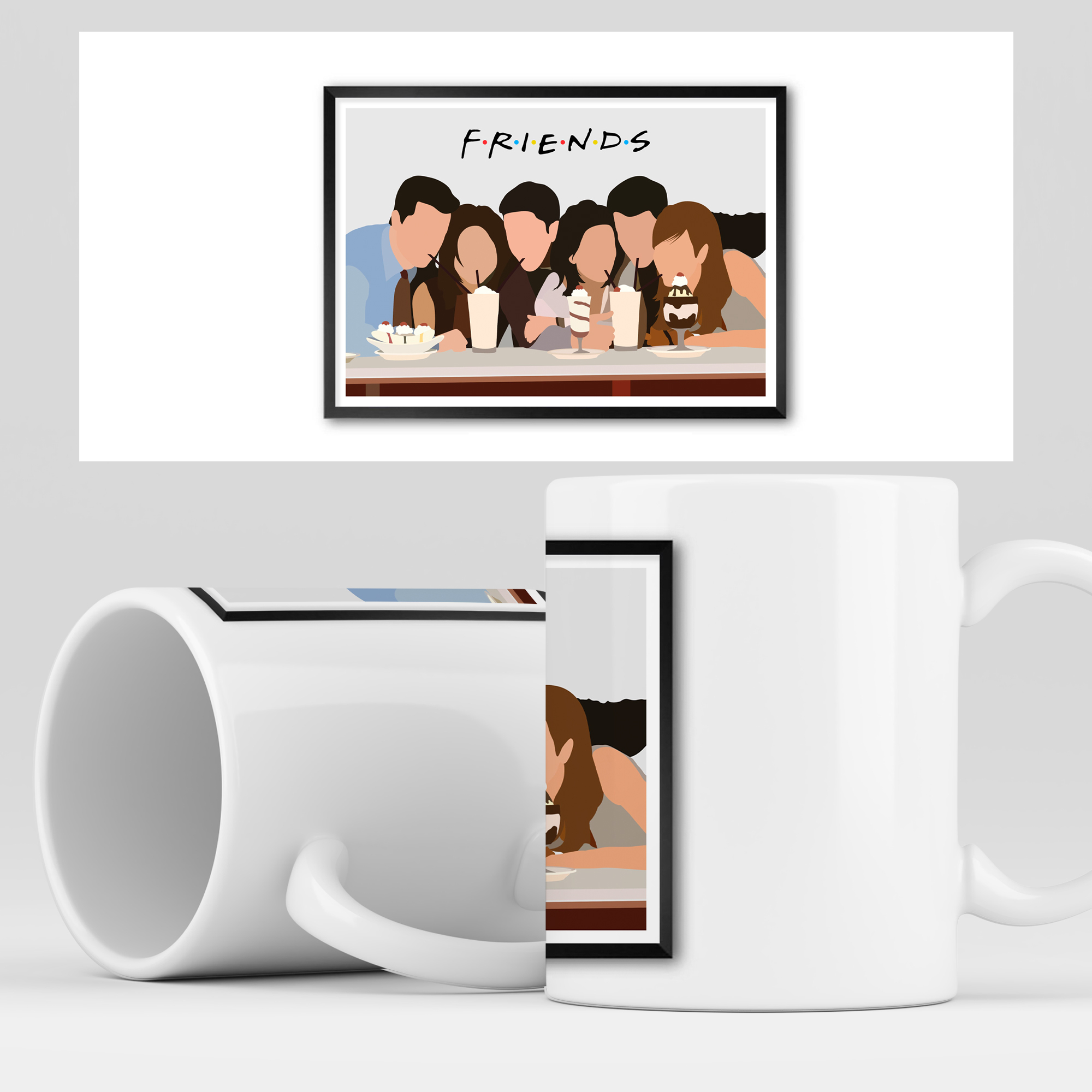 

Кружка RocketCup с принтом "Друзья" сериал Friends, Friends13