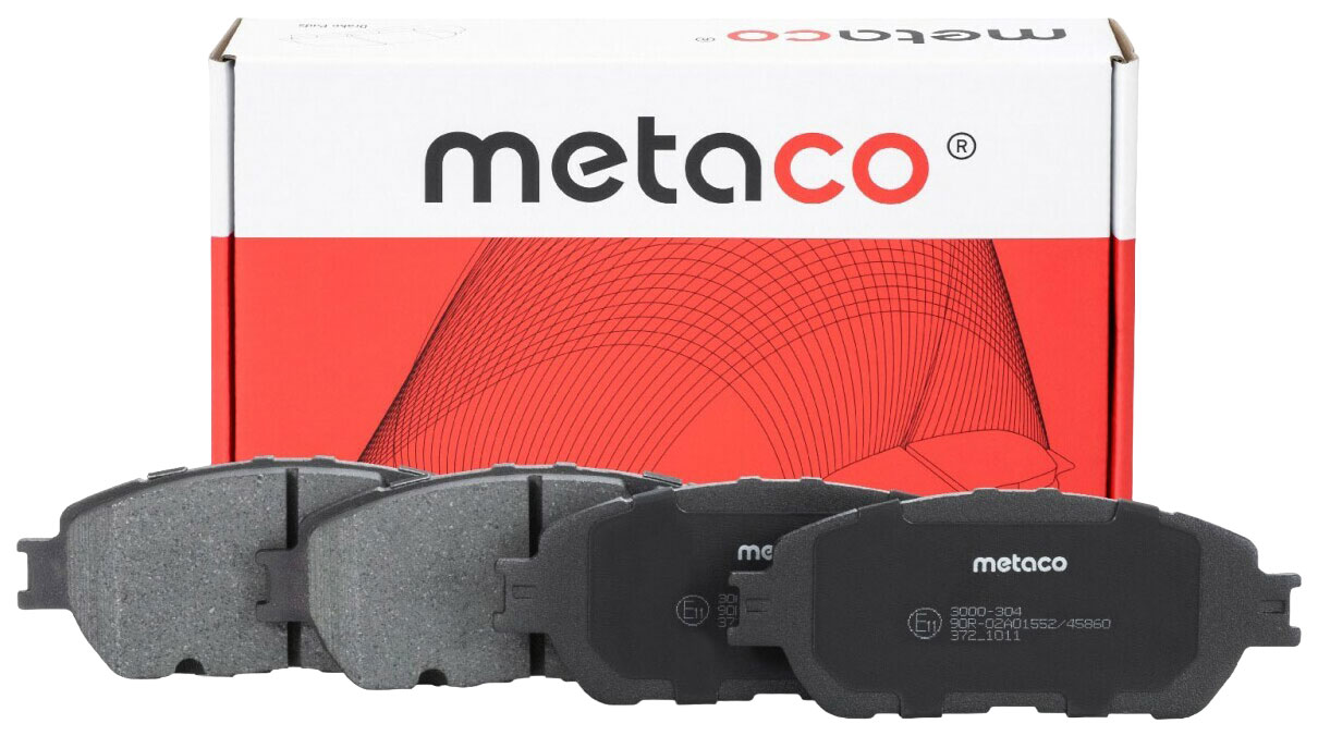 

Тормозные колодки METACO передние 3000304