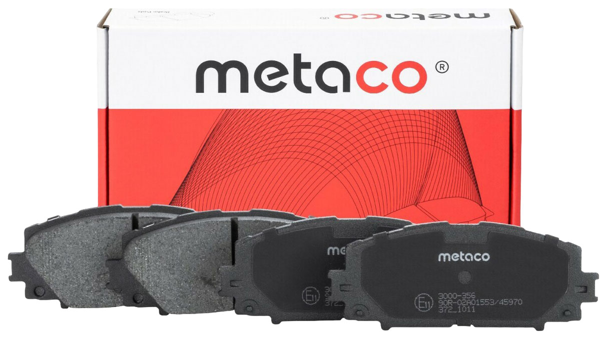 

Тормозные колодки METACO передние 3000356