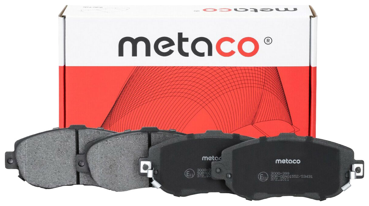 

Тормозные колодки METACO передние 3000399