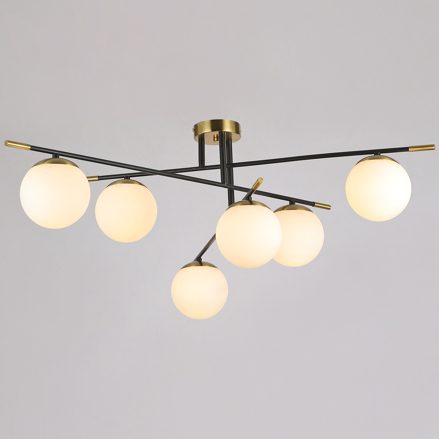 

Люстра потолочная illumico IL0059-6C-79 BK COP