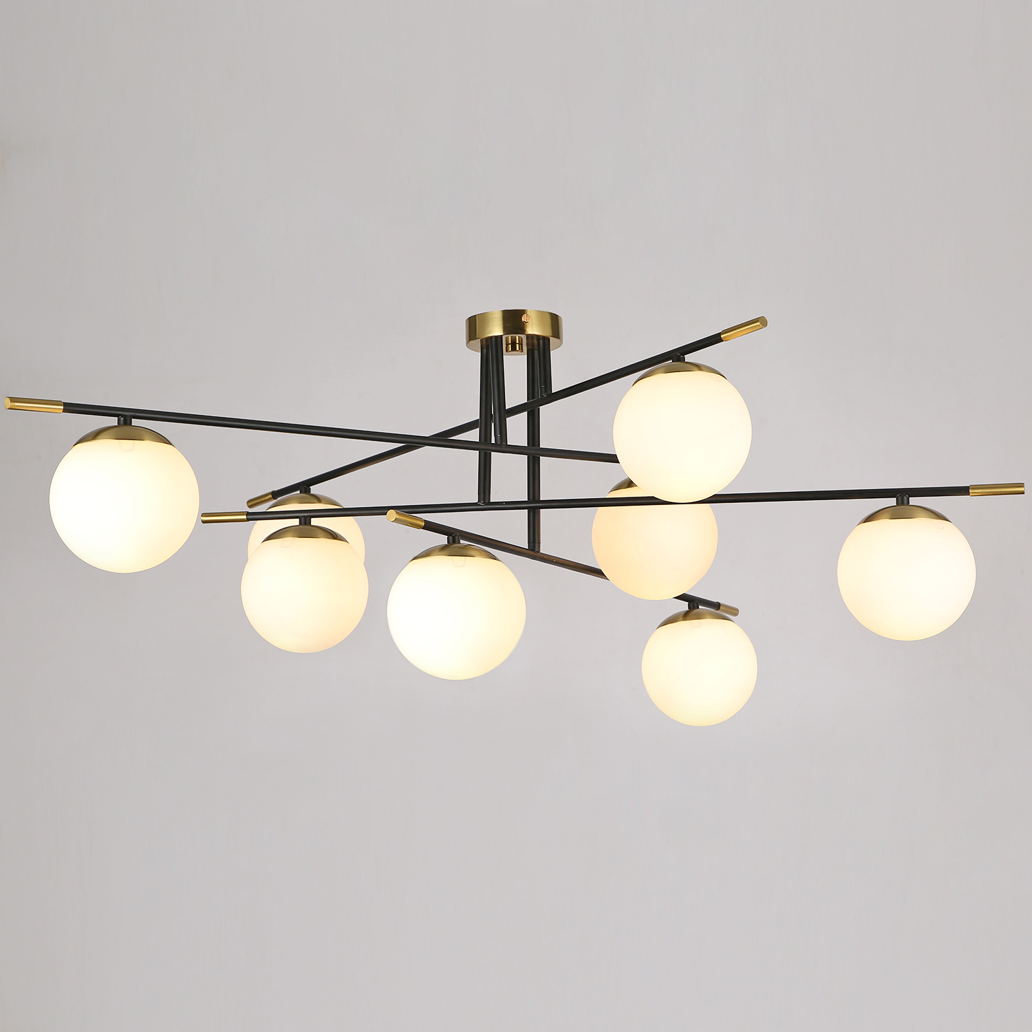

Люстра потолочная illumico IL0059-8C-79 BK COP