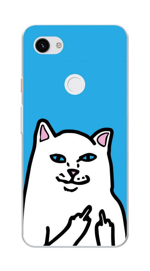 

Чехол Awog на Google Pixel 3A XL "Кот жесть", Разноцветный, 270450-9