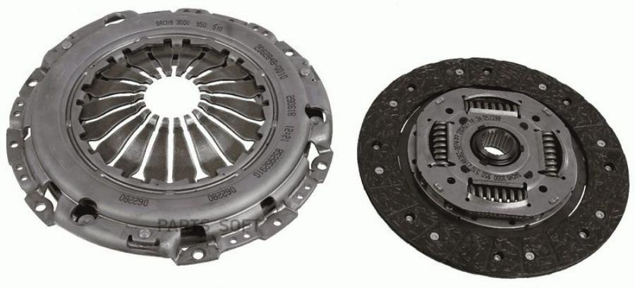 

Компл.сцепления VW SHARAN 2.0,1.9TDI 95-10/FORD GALAXY I (WGR) 1.9TDI,2.0,2.3 95-06 228мм