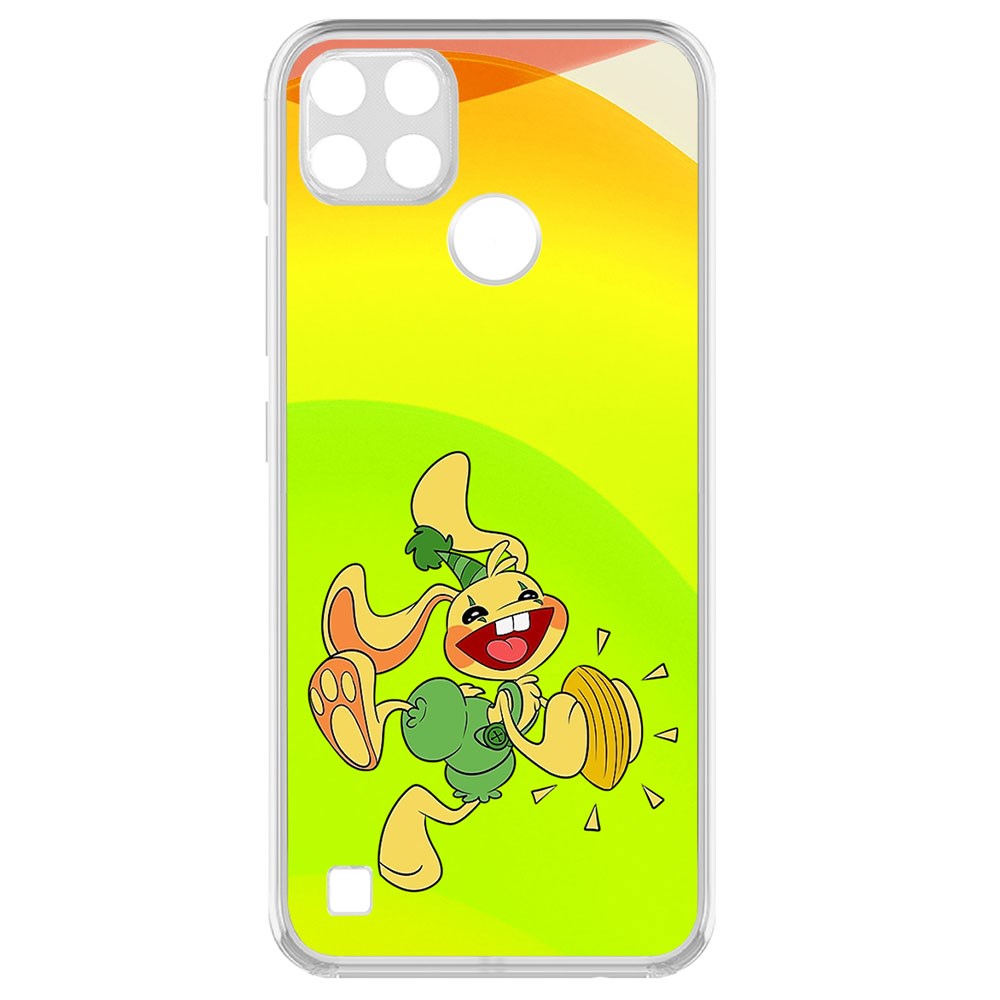 

Чехол-накладка Krutoff Clear Case Хаги Ваги - Крольчонок Бонзо для Realme C25Y, Прозрачный