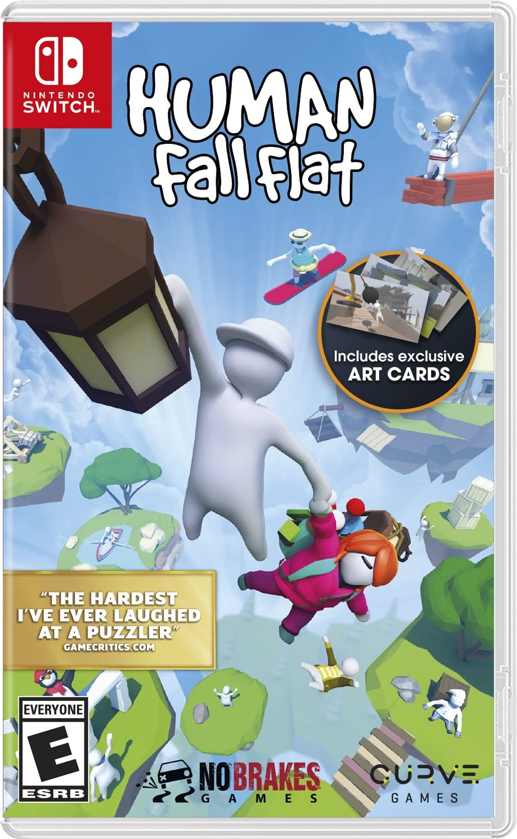 Игра Human Fall Flat (with Art Cards) (Nintendo Switch, русские субтитры)