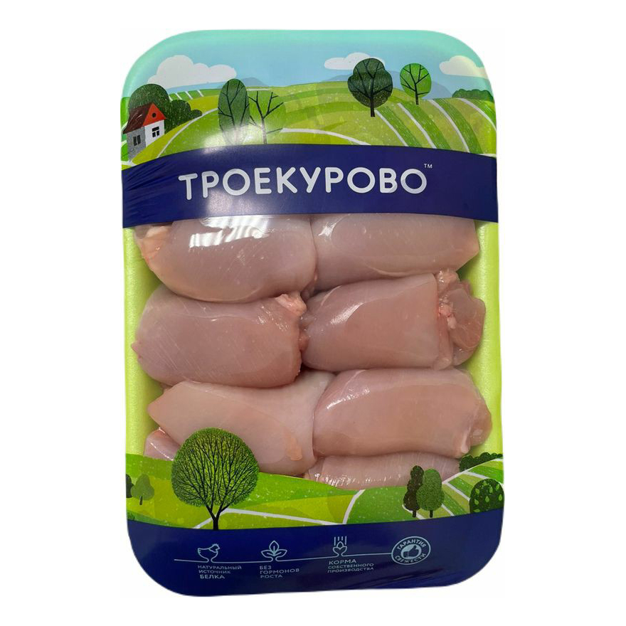 

Филе бедра цыпленка-бройлера Троекурово охлажденное +-1 кг