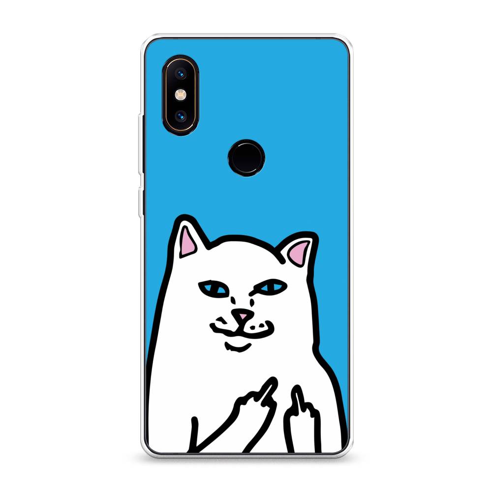 

Чехол Awog на Xiaomi Mi Mix 2S "Кот жесть", Разноцветный, 33450-9