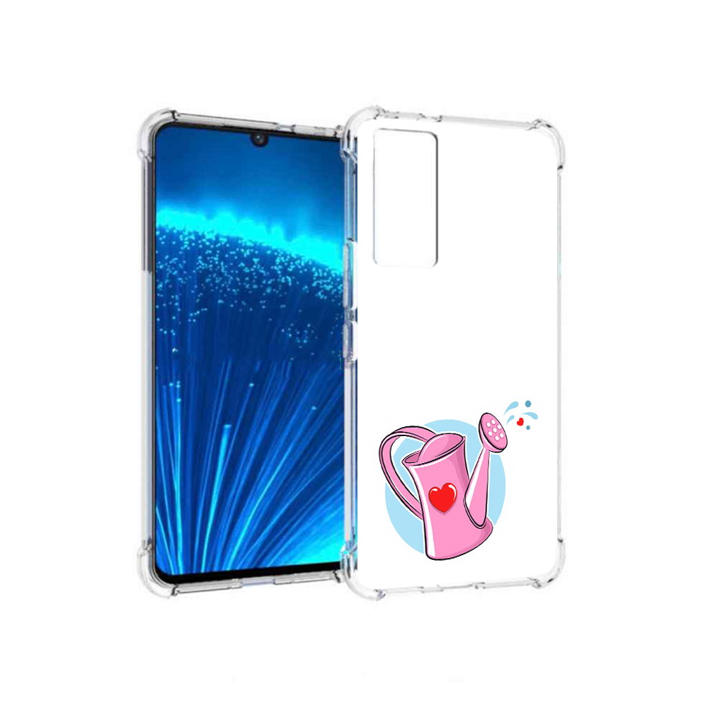 

Чехол MyPads Tocco для Vivo V21E Лейка любви 14 февраля (PT226954.394.103), Прозрачный, Tocco