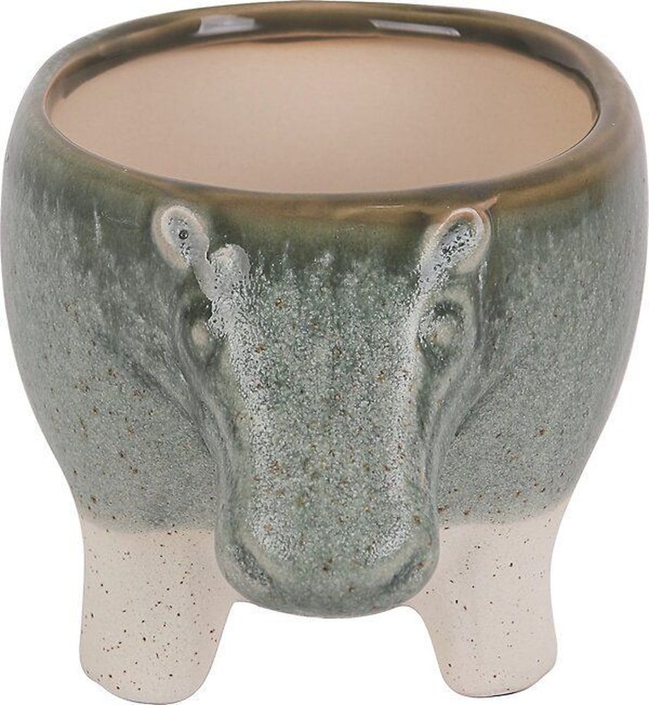 

Горшок керамика динозавр 17x12,5x11 см