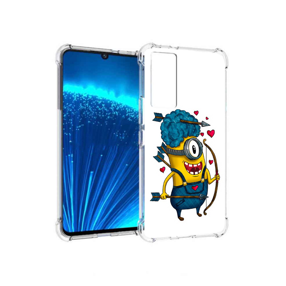 

Чехол MyPads Tocco для Vivo V21E Миньон купидон (PT226954.394.117), Прозрачный, Tocco