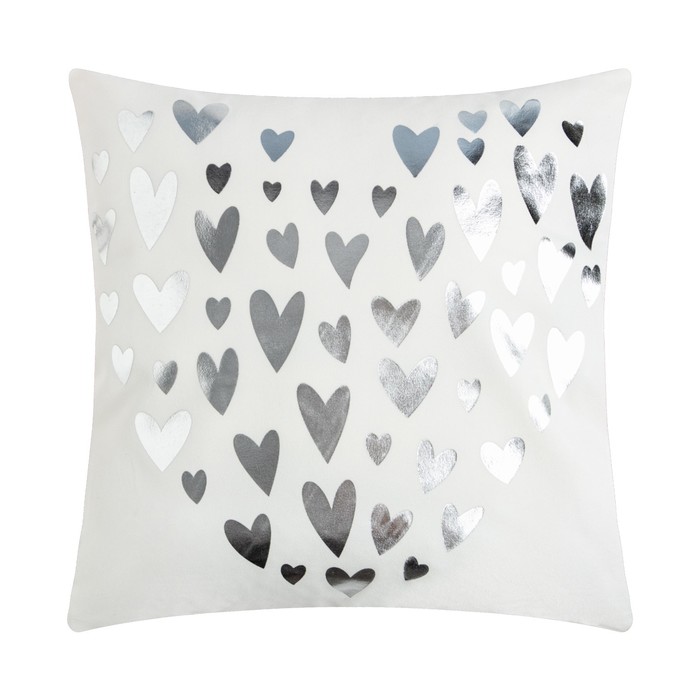 

Наволочка декоративная Этель «Сердечки» 43х43 см