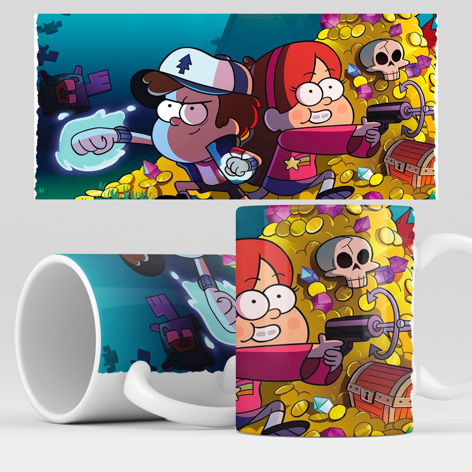 фото Кружки и чашки rocketcup gravityfalls05