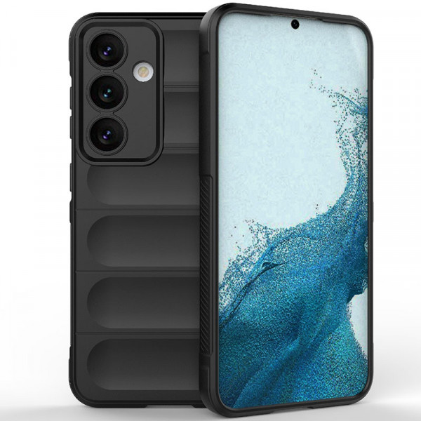 

Противоударный чехол Flex Silicone для Samsung Galaxy S24, черный, Flex Silicone