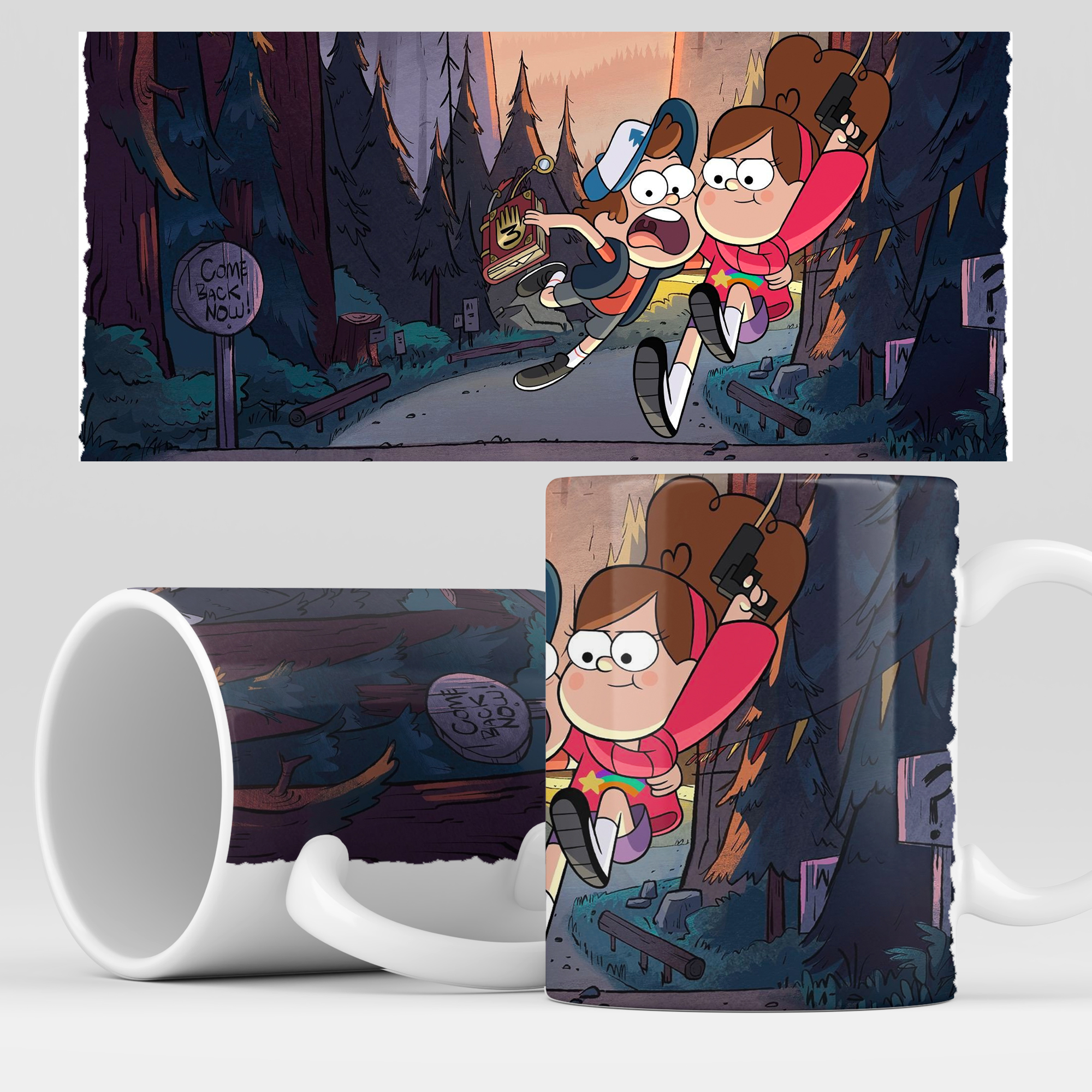 фото Кружки и чашки rocketcup gravityfalls12