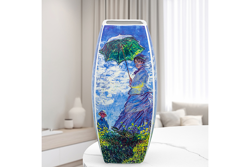 

Ваза Elan Gallery Прогулка, 2 л 11,5х11,5х25 см, квадратная