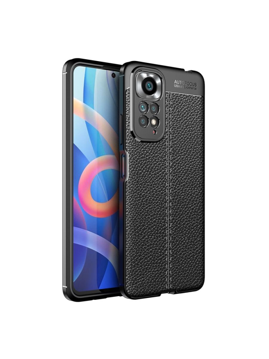 

Силиконовый чехол Fibre на Xiaomi Redmi Note 11/11S Черный