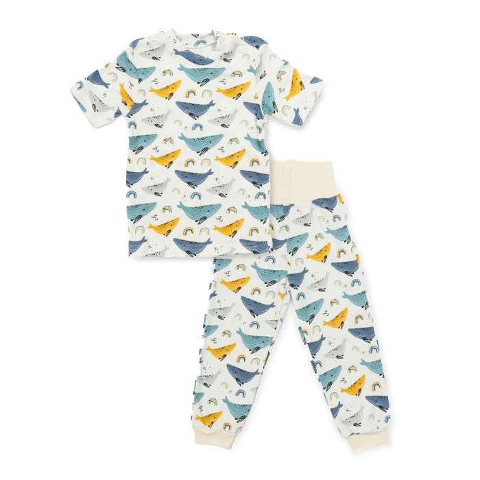 

Пижама детская Forest kids Shortsleep, синий, 92, Shortsleep