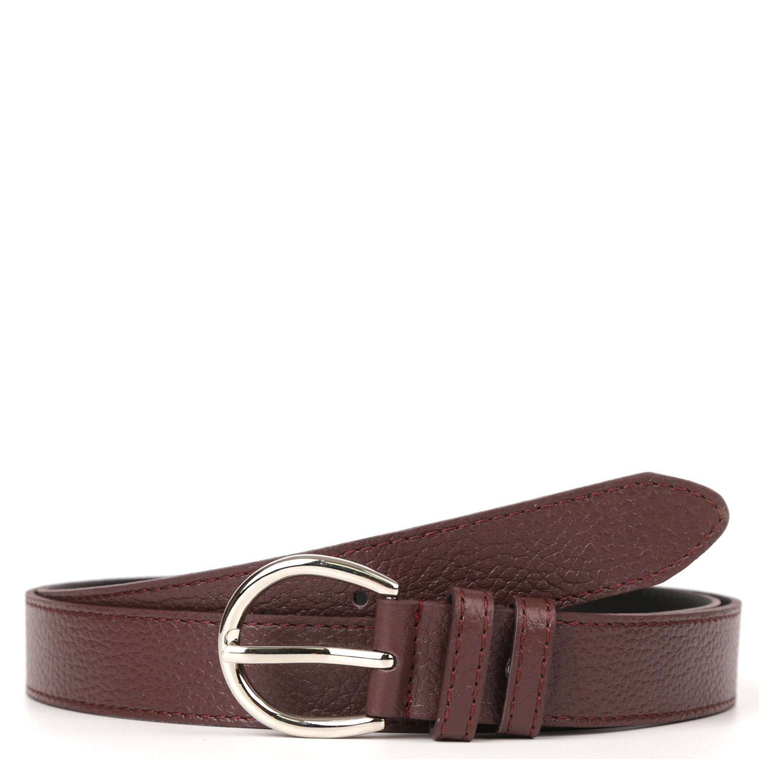 

Ремень женский FABRETTI FR99002-30-4 бордовый, р. 125, FR99002-30-4