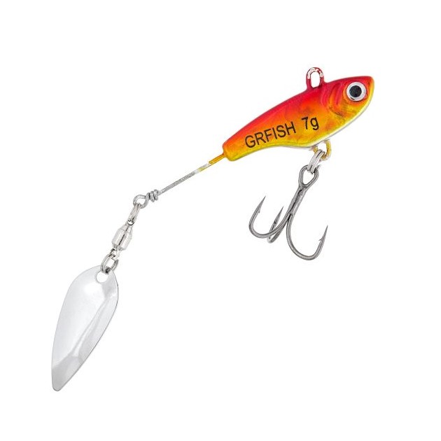 

Тейл-спиннер Grfish Jig Spin 31s 7гр. 31мм. P05, Оранжевый, Grfish Jig Spin 31s 7гр. 31мм. P05