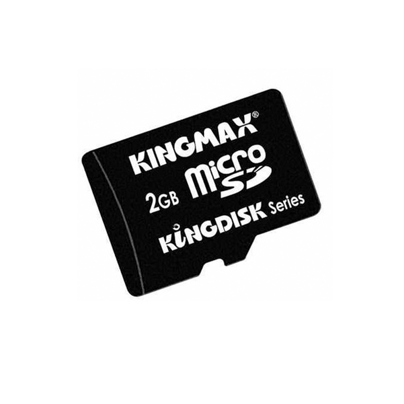 Карта памяти KINGMAX microSD 2GB адаптер 476₽