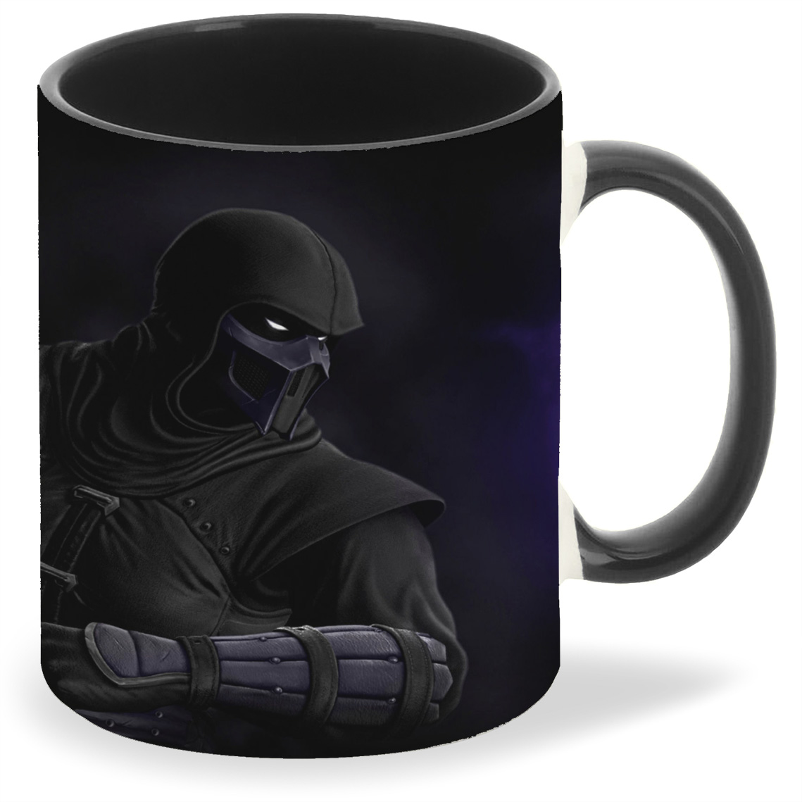 фото Кружка coolpodarok mortal kombat mk мортал комбат( фиолетовый фон)