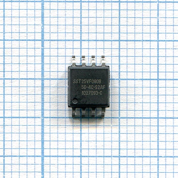 

Микросхема ПЗУ SST25VF080B