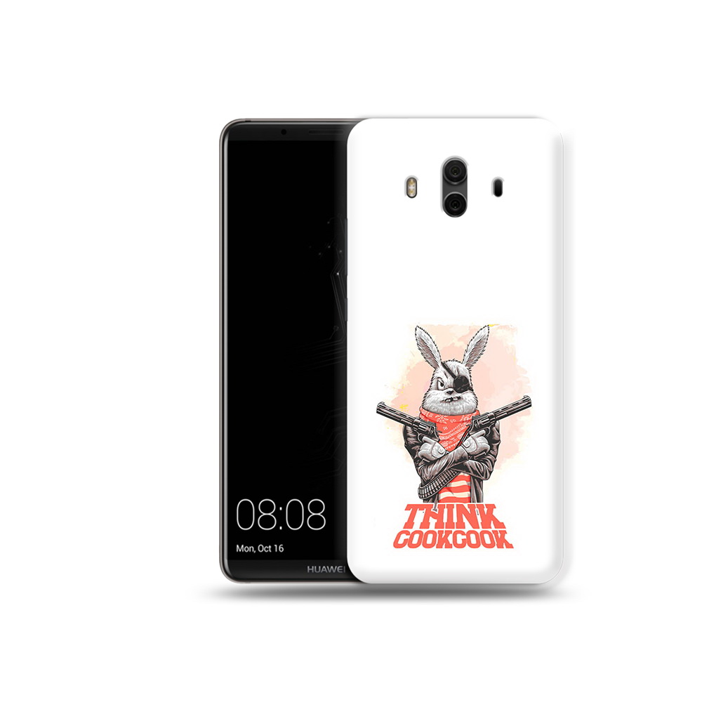 

Чехол MyPads Tocco для Huawei Mate 10 кролик пират (PT88364.53.419), Прозрачный, Tocco
