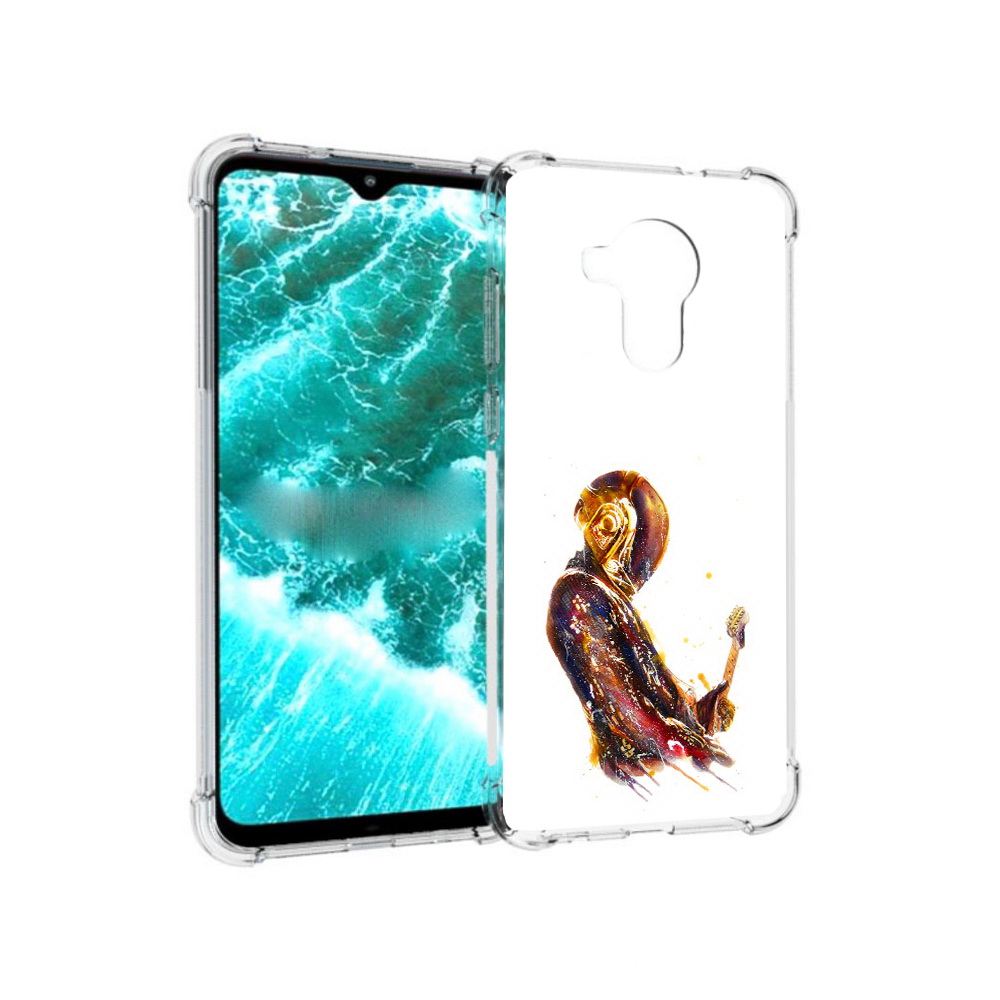 

Чехол MyPads Tocco для Nokia C30 космо-музыкант (PT227054.117.393), Прозрачный, Tocco