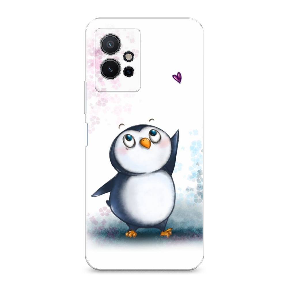

Чехол Awog на Vivo Y75 5G "Пингвин и сердечко", Разноцветный, 266250-1