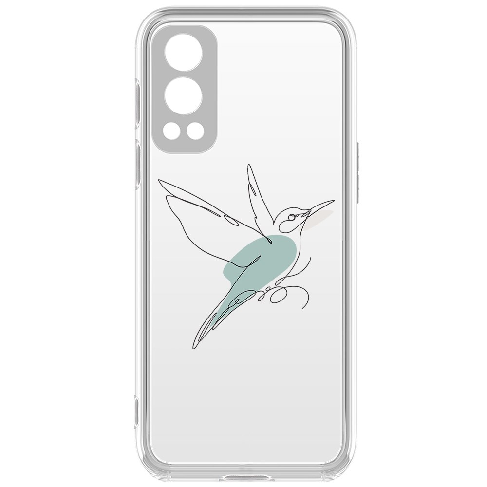 

Чехол-накладка Krutoff Clear Case Легкость для OnePlus Nord 2 5G, Прозрачный