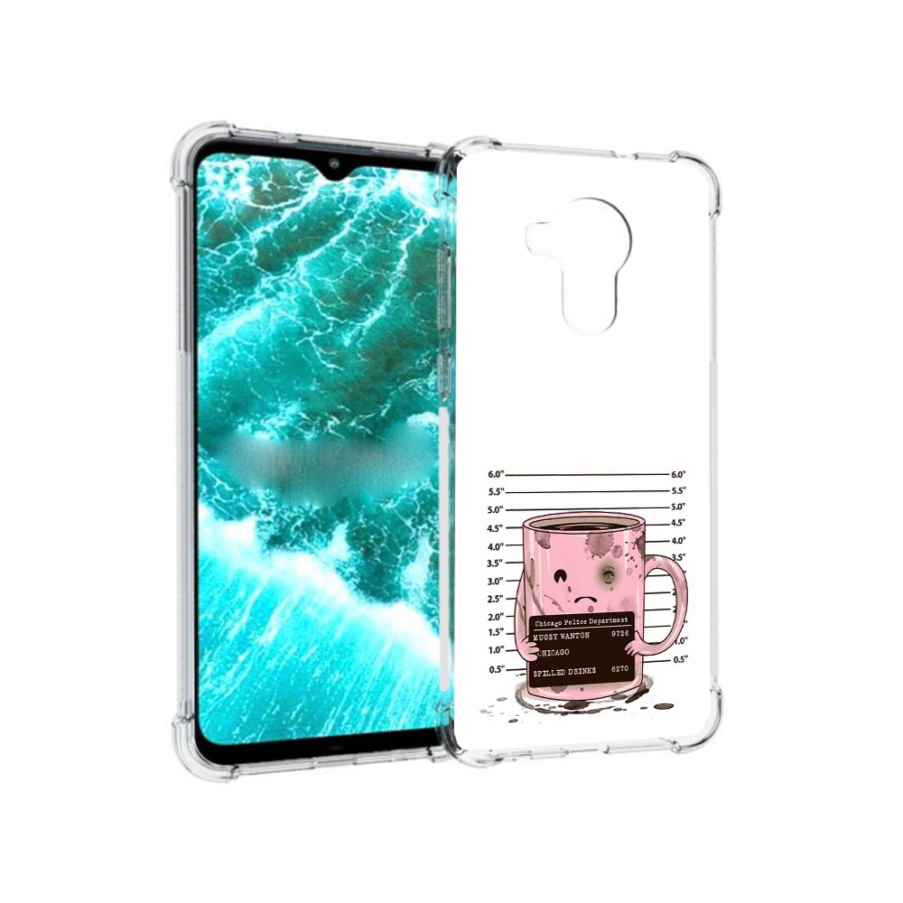 

Чехол MyPads Tocco для Nokia C30 кружка (PT227054.117.420), Прозрачный, Tocco