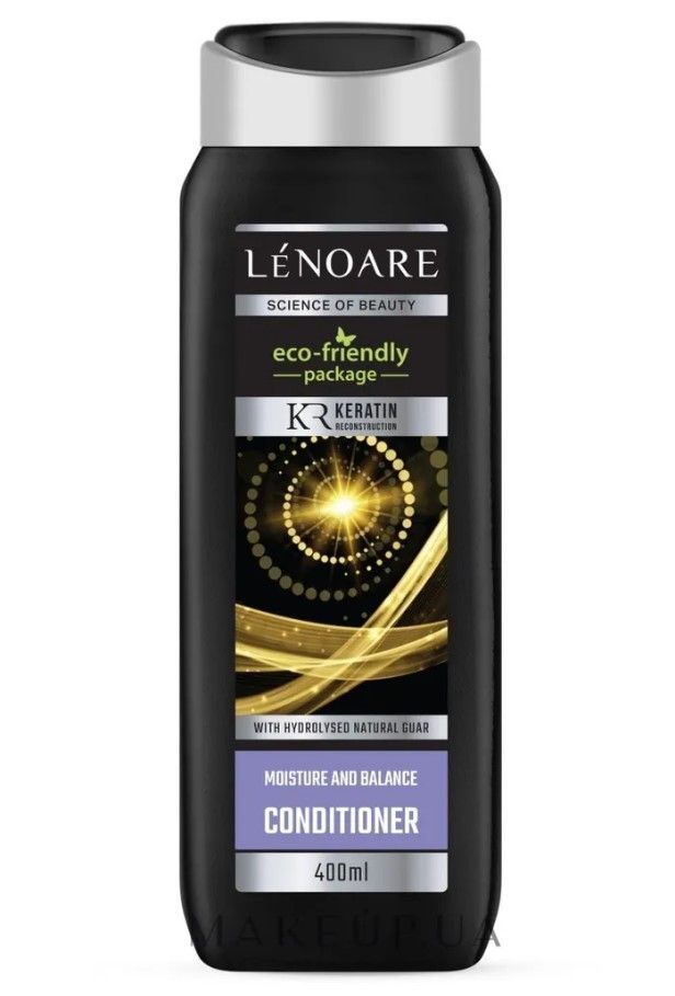 Кондиционер для волос LENOARE, Увлажнение и баланс, 400 мл fiona franchimon кондиционер увлажнение и баланс 250