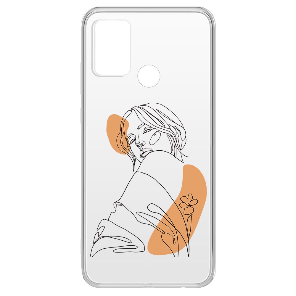 

Чехол-накладка Krutoff Clear Case Загадка для Honor 9A