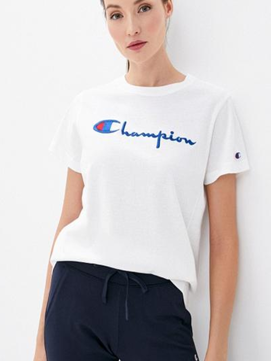 Футболка женская Champion 110992 белая XL