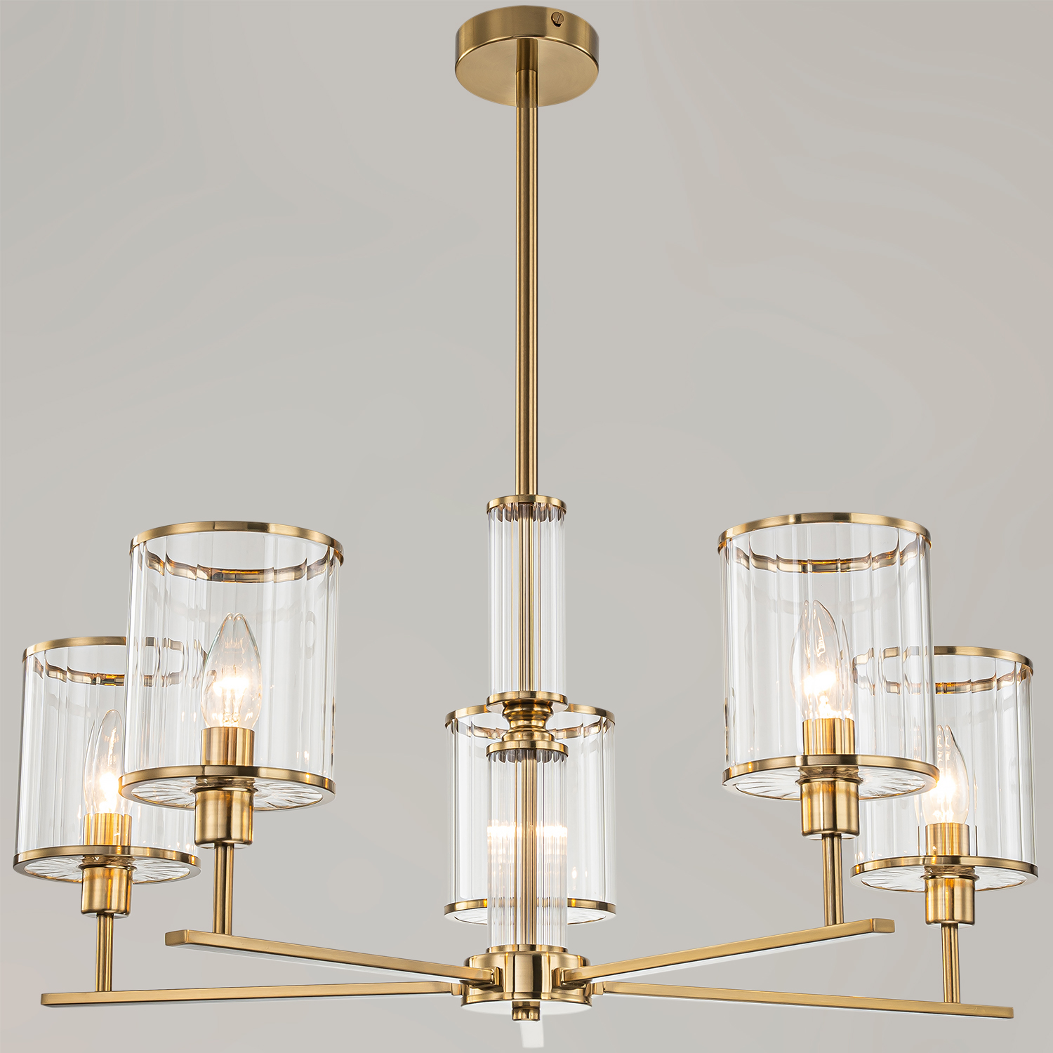 

Люстра потолочная illumico IL0183-5C-79 COPPER