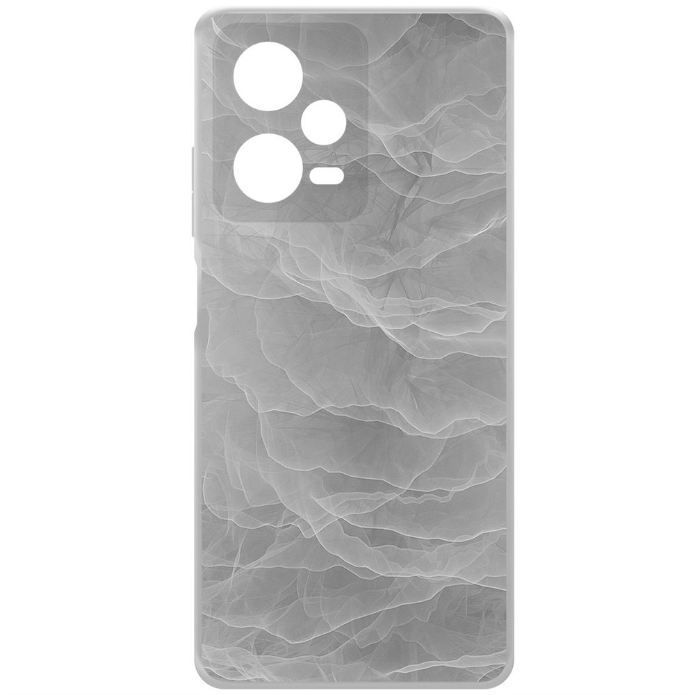 

Чехол-накладка Krutoff Clear Case Абстракт туман для Xiaomi Redmi Note 12 Pro+ 5G, Прозрачный