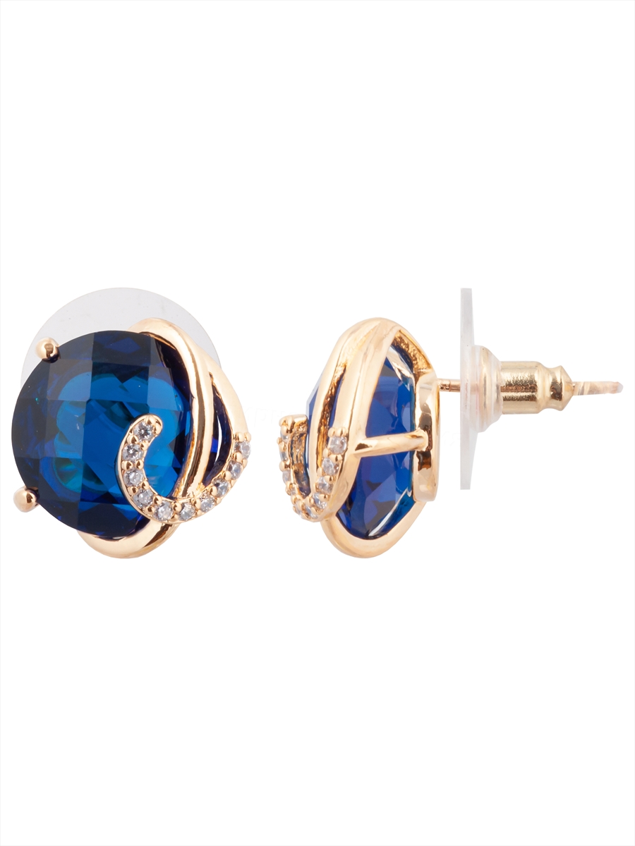 

Серьги из бижутерного сплава Lotus Jewelry 3043E-07sz, шпинель/циркон, 3043E-07sz