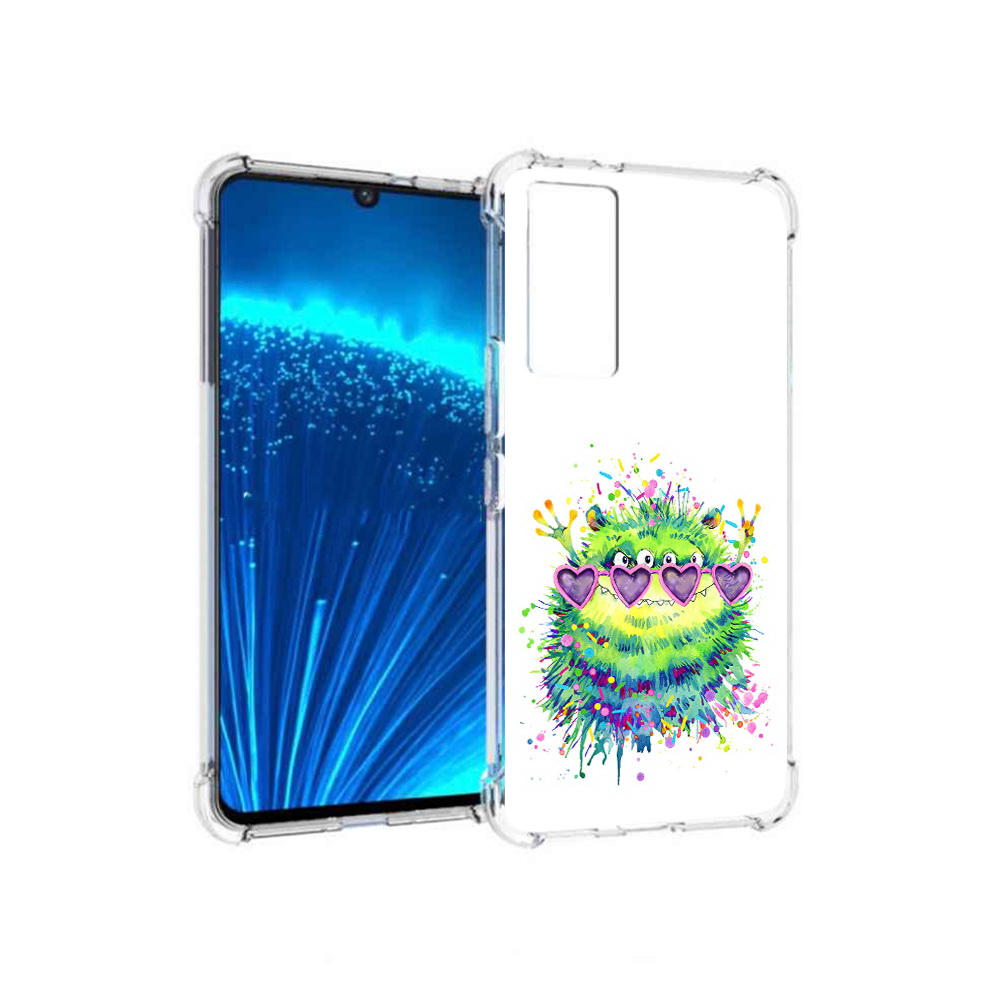 

Чехол MyPads Tocco для Vivo V21E Пушистый персонаж (PT226954.394.142), Прозрачный, Tocco