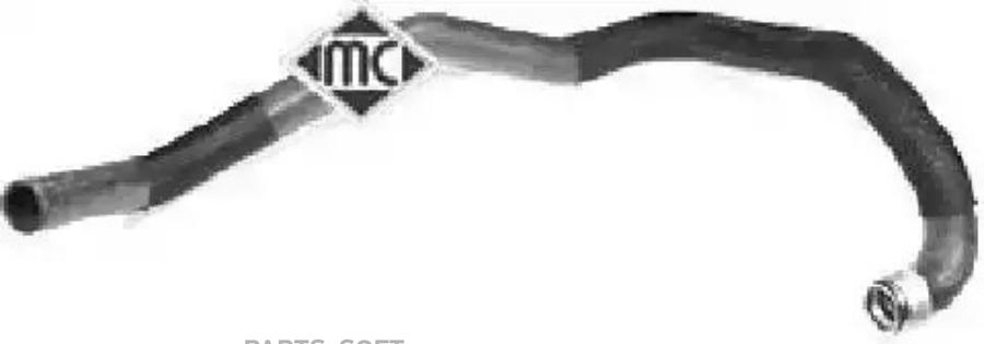 

METALCAUCHO 08597 Патрубок 1шт