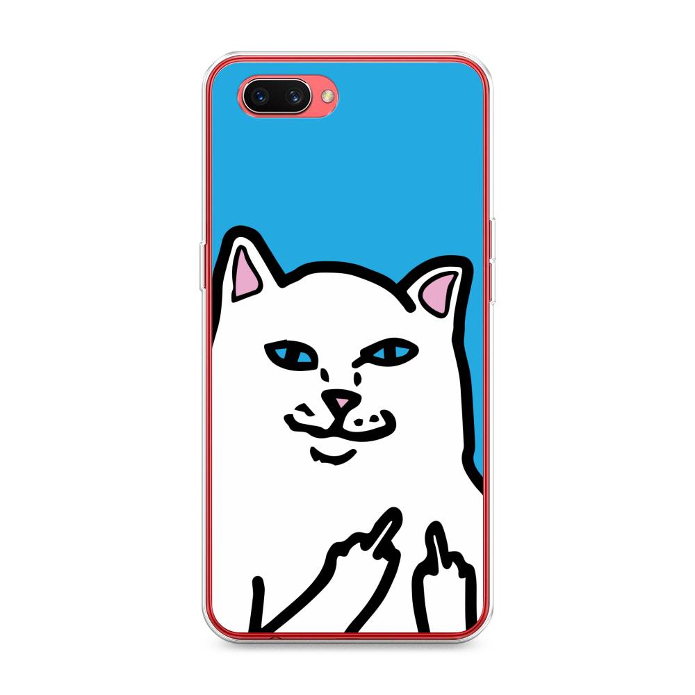 

Чехол Awog на Oppo A3s "Кот жесть", Разноцветный, 250650-9