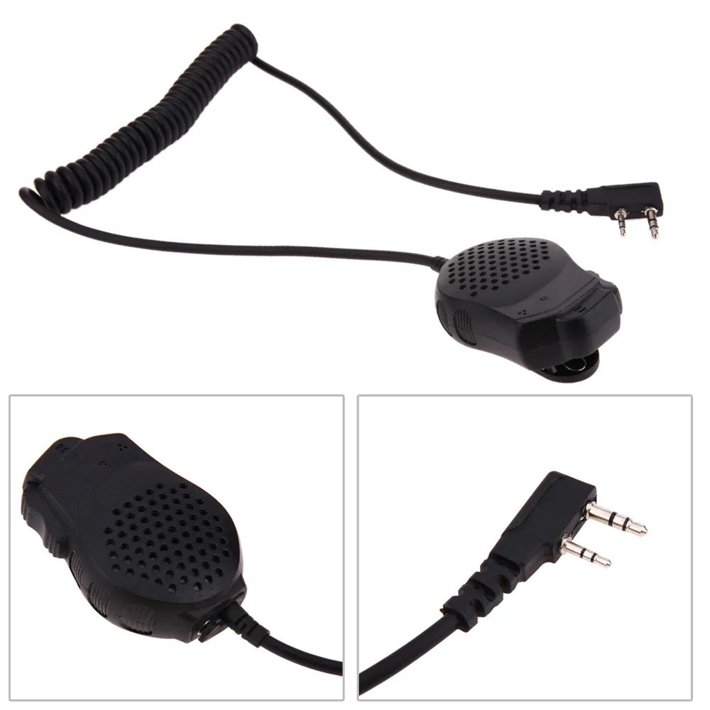 

Тангента микрофон для Baofeng UV-82 разъем Kenwood, Черный, для UV-82